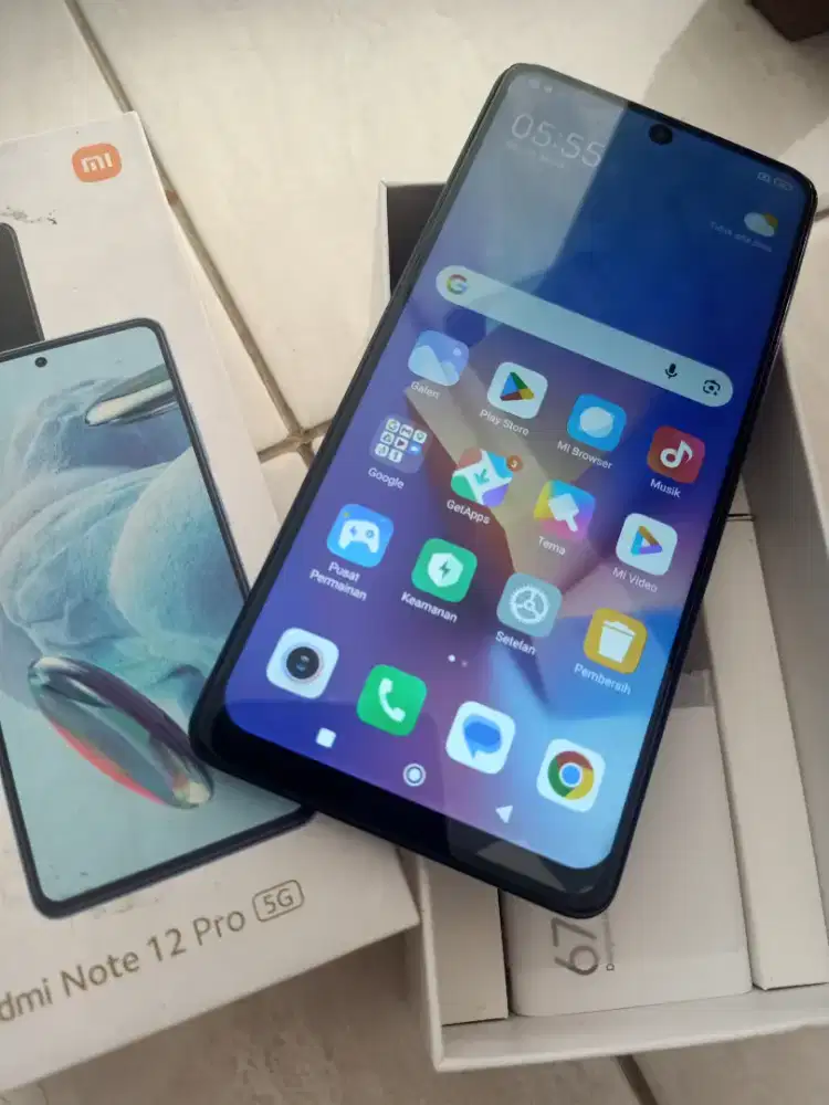 Xiaomi Redmi Note 12 PRO 5G Ram 8Gb / 256Gb LENGKAP