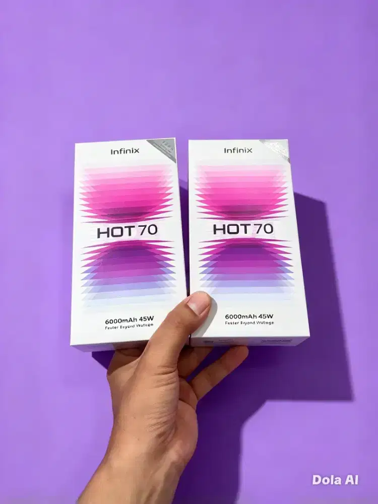 Fast respon WA Infinix Hot 70 NFC 8+8/128 Garansi resmi 1thn