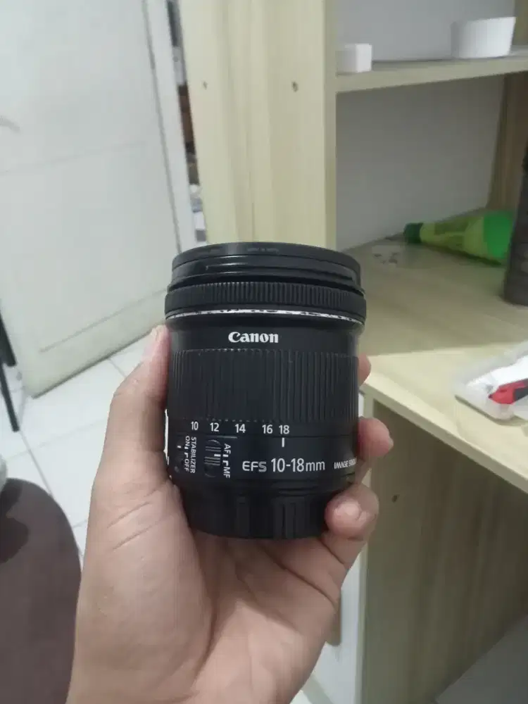 Lensa Wide 10-18mm is STM Canon