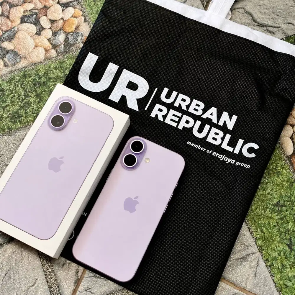iPhone 17 256 iBox, Pakai 3 bulan, BH 100%, Lavender Ungu