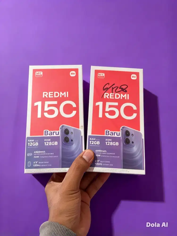 Fast respon WA Xiaomi Redmi 15C NFC 6+6/128 Garansi resmi 15bln