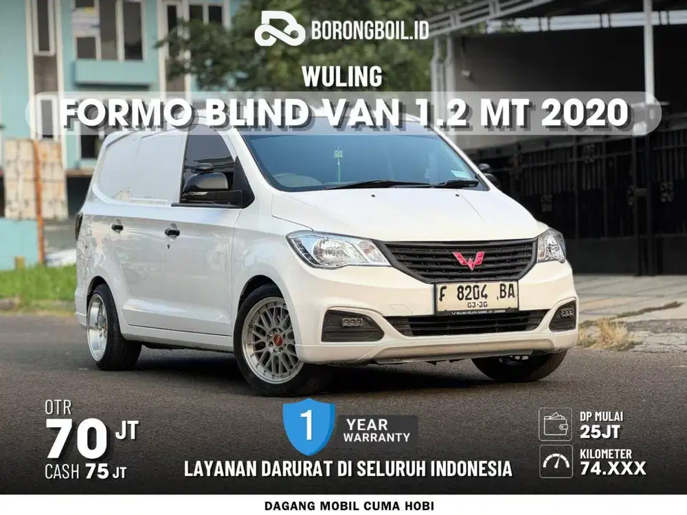 Wuling Formo Blind Van MT 2020