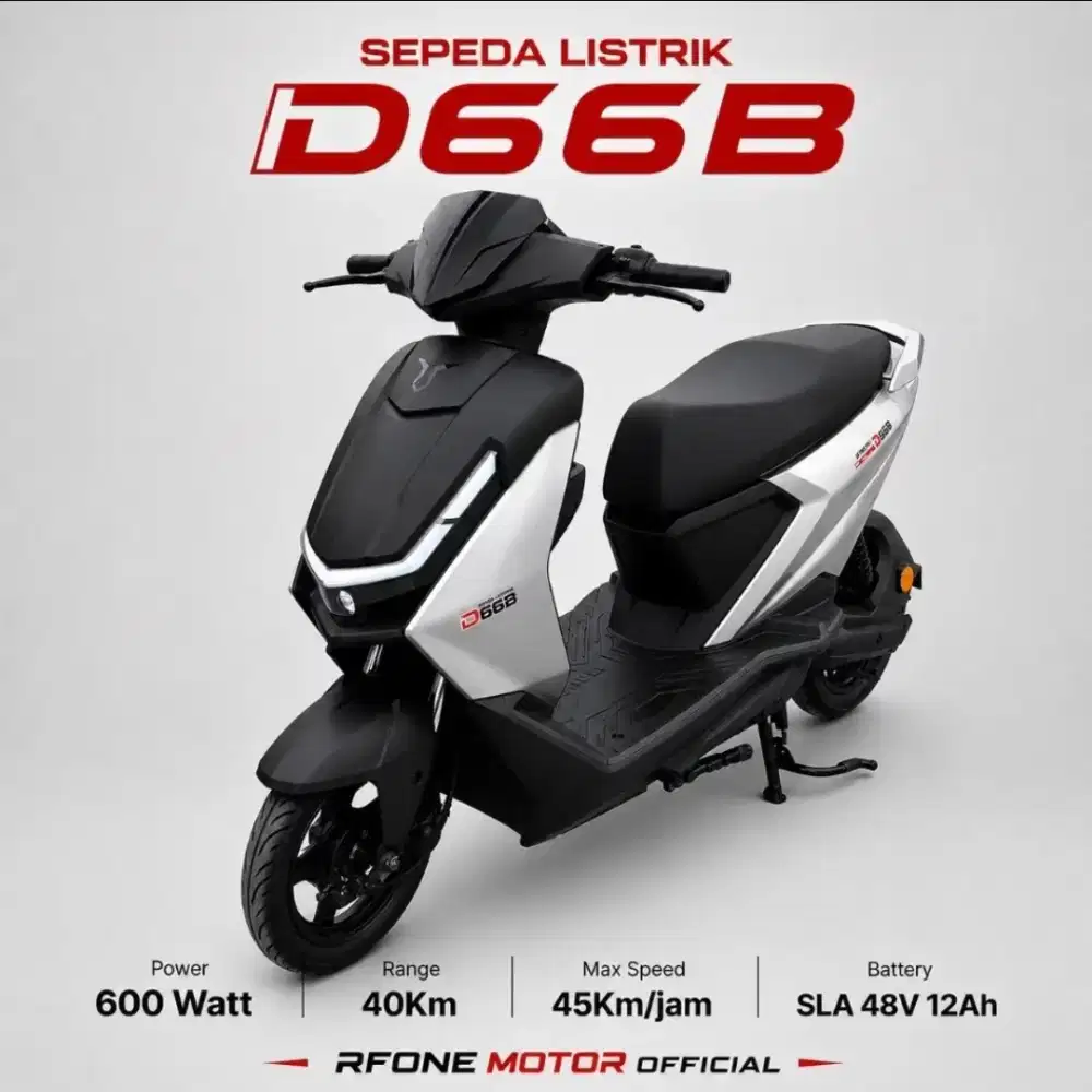 Dijual sepeda listrik second baru 1 bulan