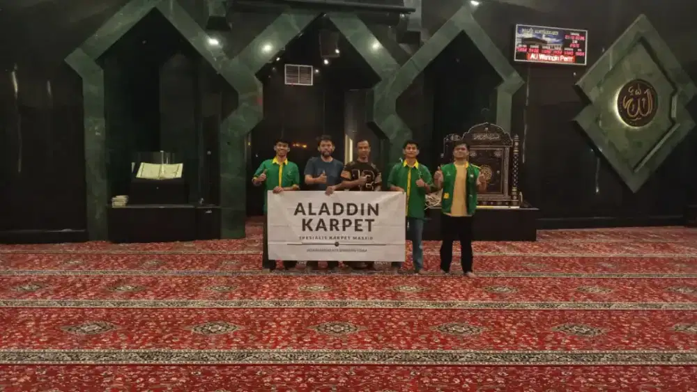 Jual Karpet Masjid Import Turki Ketebalan 18 mm type Royal Raudhah
