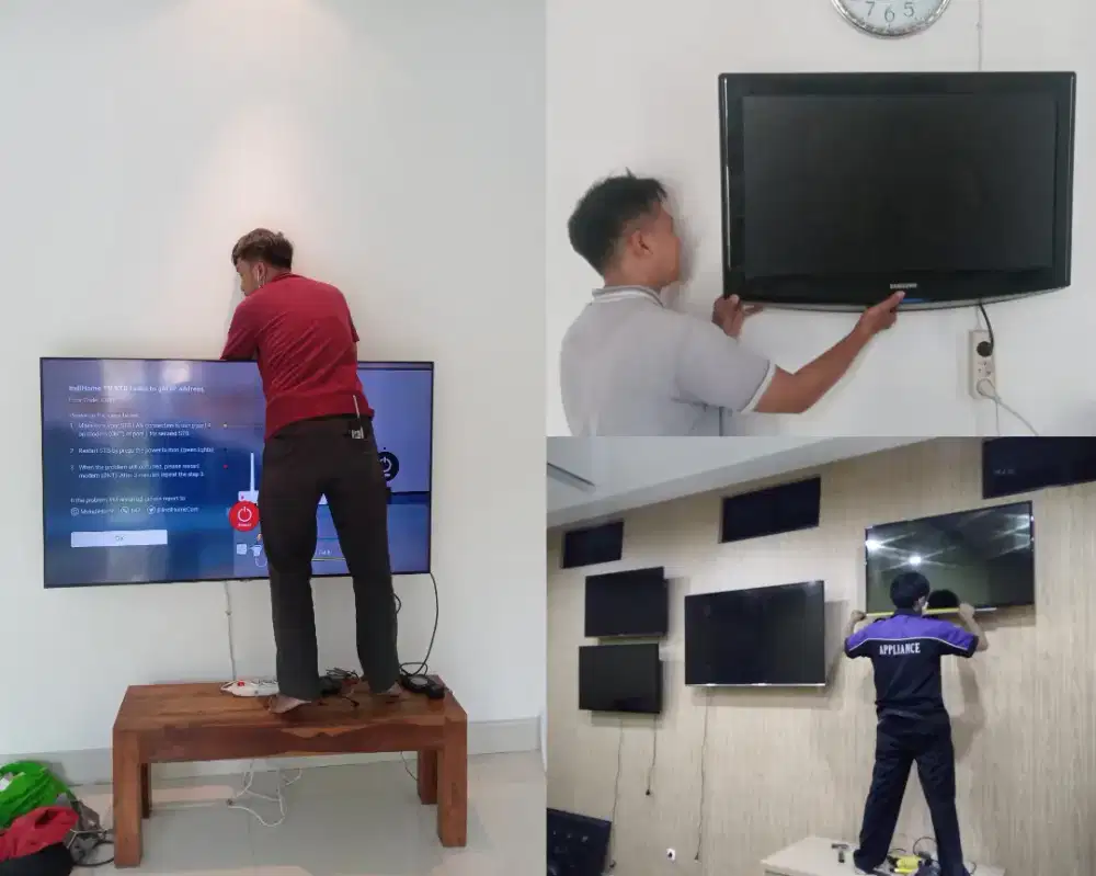 Braket +pasang atau pasang saja terima rapih bracket breket led tv