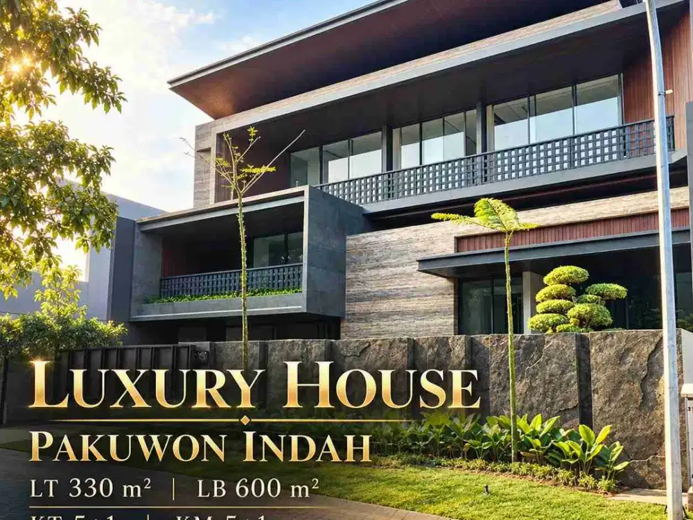 NEW LUXURY HOME WITH POOL AT PAKUWON INDAH SURABAYA
