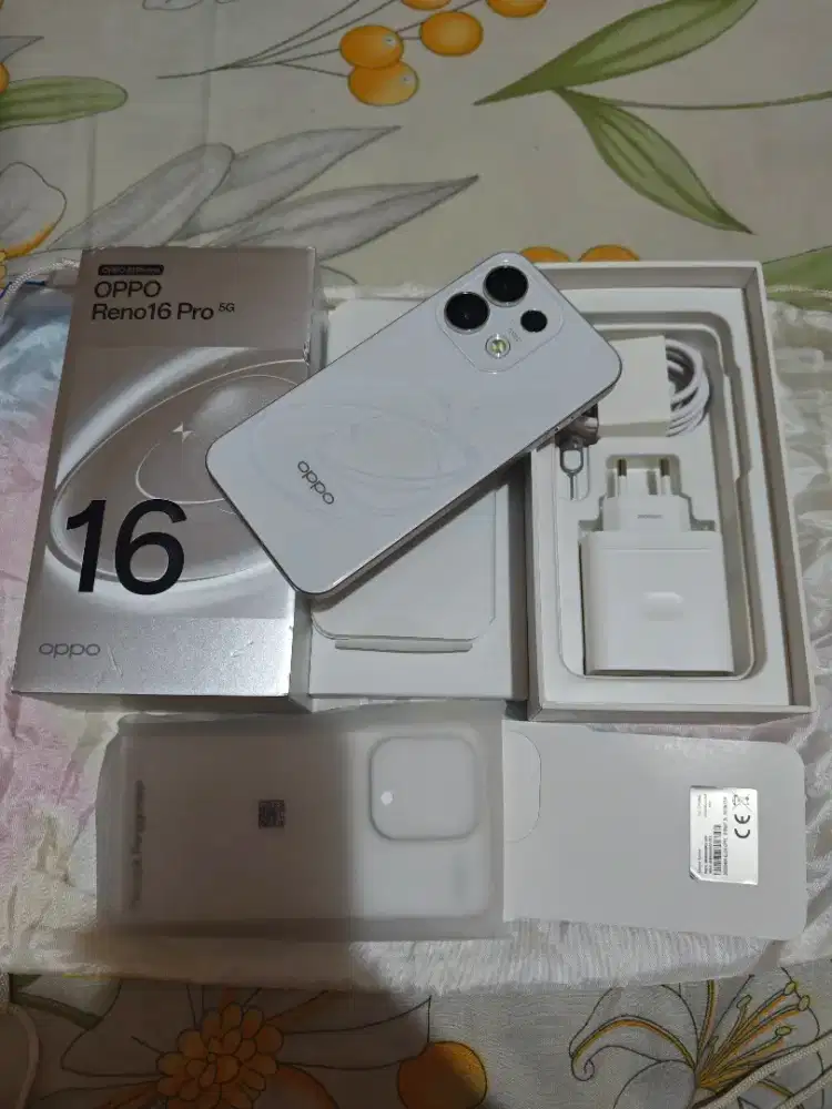 OPPO RENO 16 PRO 5G 12/256 LIKENEW SEPERTI BARU