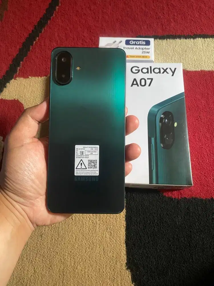 BISMILLAH SAMSUNG A07 RAM 4/64 FULSET MULUS