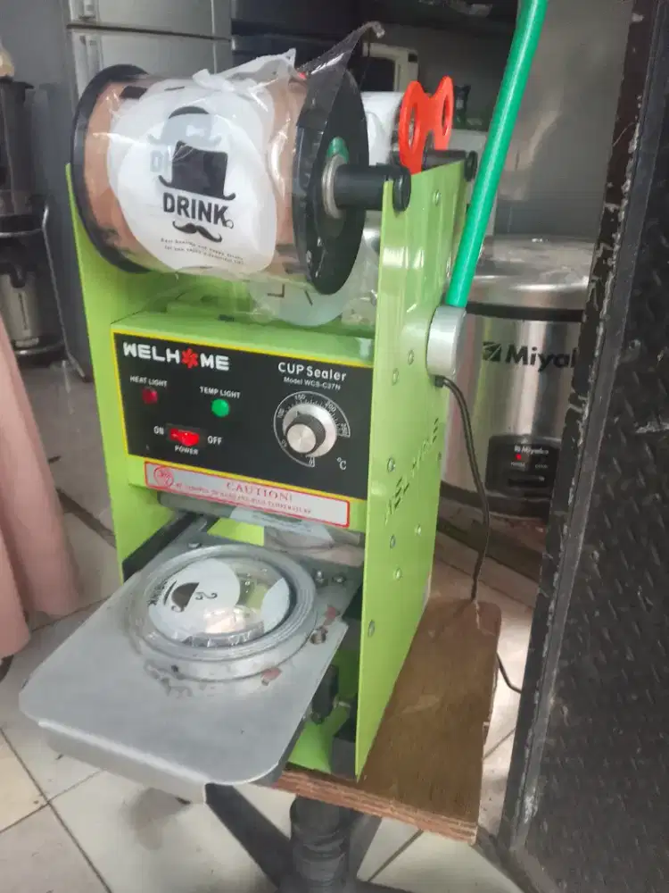 Dijual alat presan minuman gelas merek welkom bagus normal