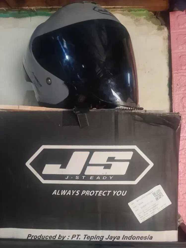 Helm JS Armor Grey Glossy