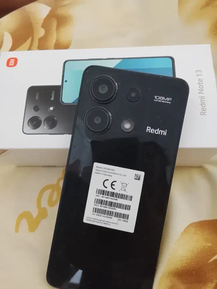 Jual redmi note 13 lecet pemakaian