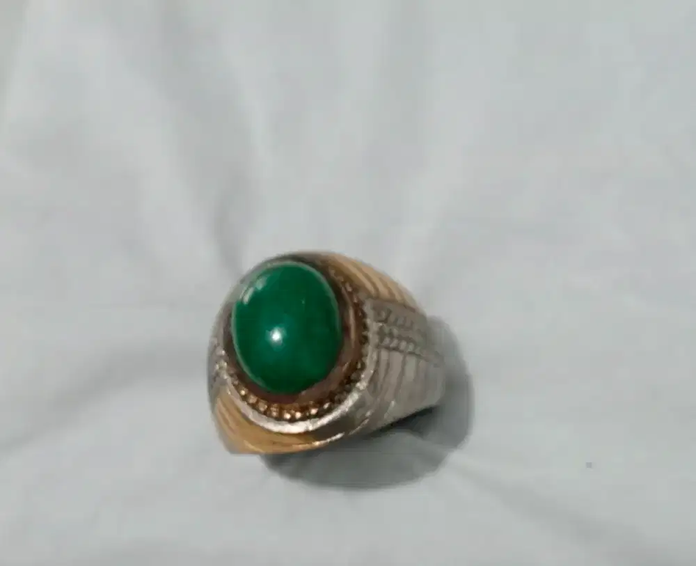 Green Chrysoprase Chalcedony/Batu Bacan Doko.