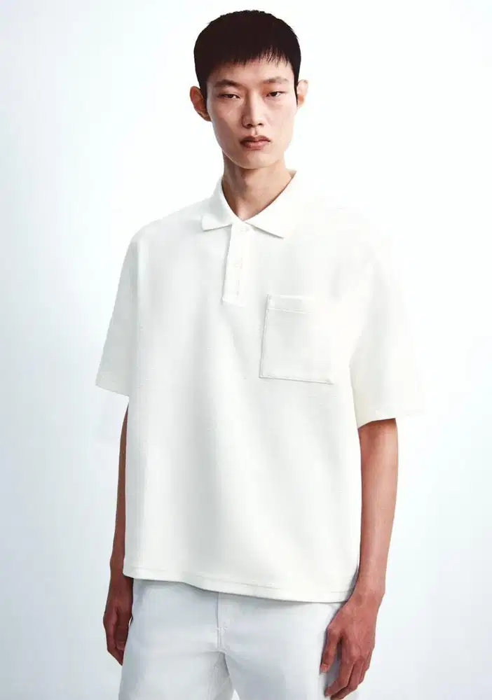 H&M Polo Lengan Longgar