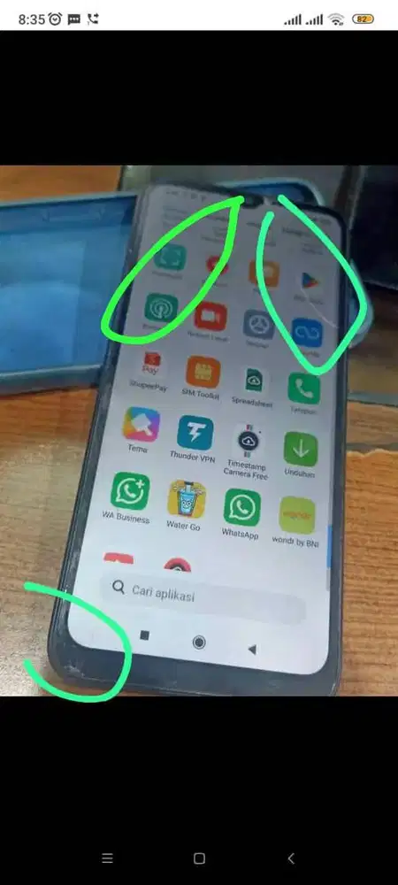 hp xiaomi redmi 9a  ram 3 /32