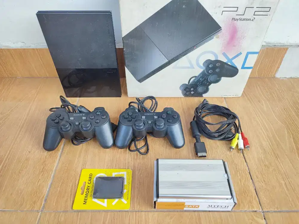 ps 2 fullset siap main