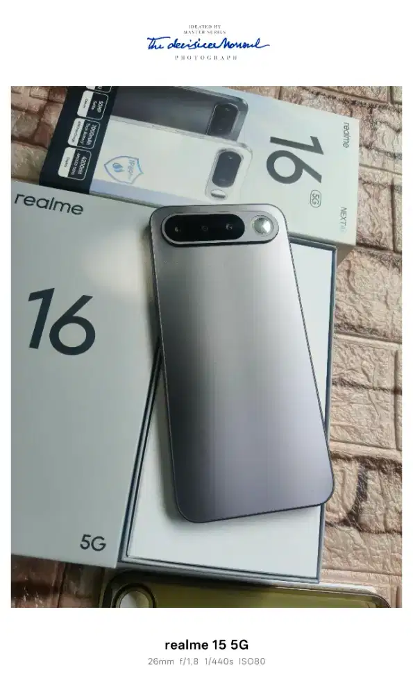 Realme 16 5G (12/256) LikeNew & Fullset original