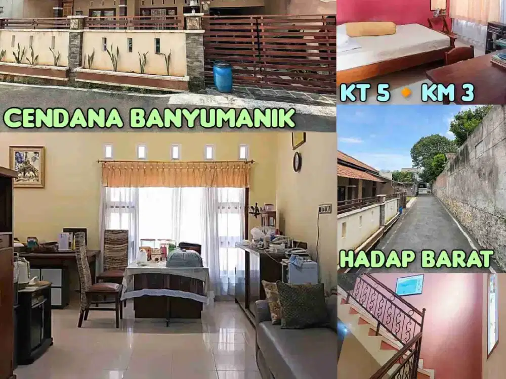 DIJUAL RUMAH BANYUMANIK, JALAN CENDANA SRONDOL WETAN BANYUMANIK SEMARANG
