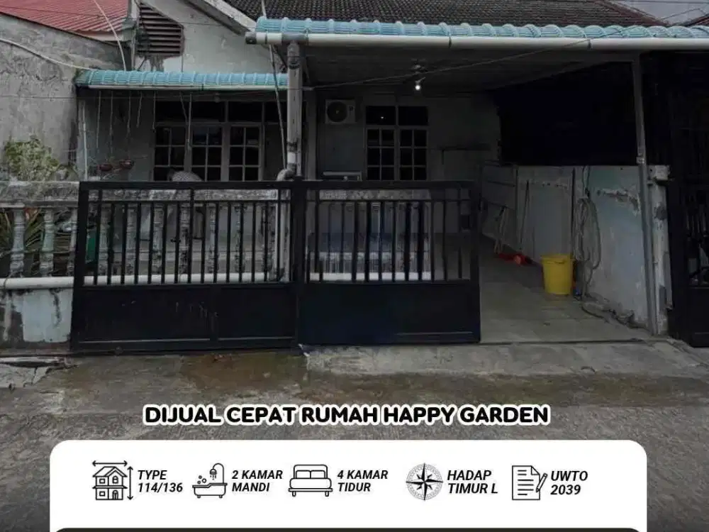 Dijual Rumah Happy Garden Baloi Batam