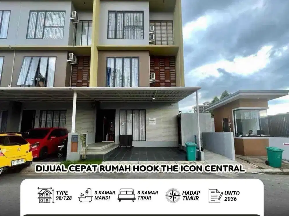 DiJUAL RUMAH HOOK SIAP HUNI