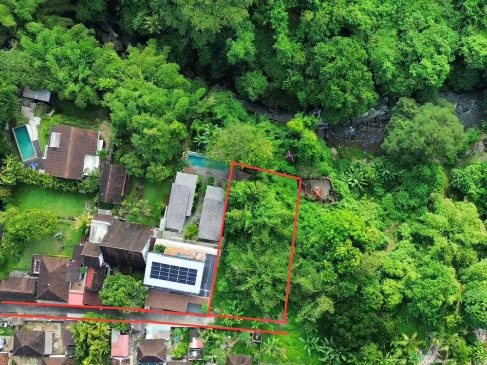 Tanah Cliffside Lodtunduh Ubud Bali
