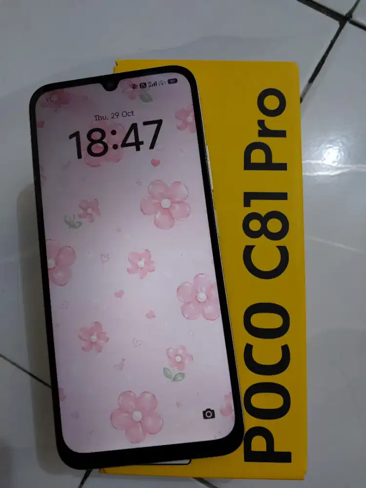 Dijual poco c81pro 4/128gb gold. Like new.