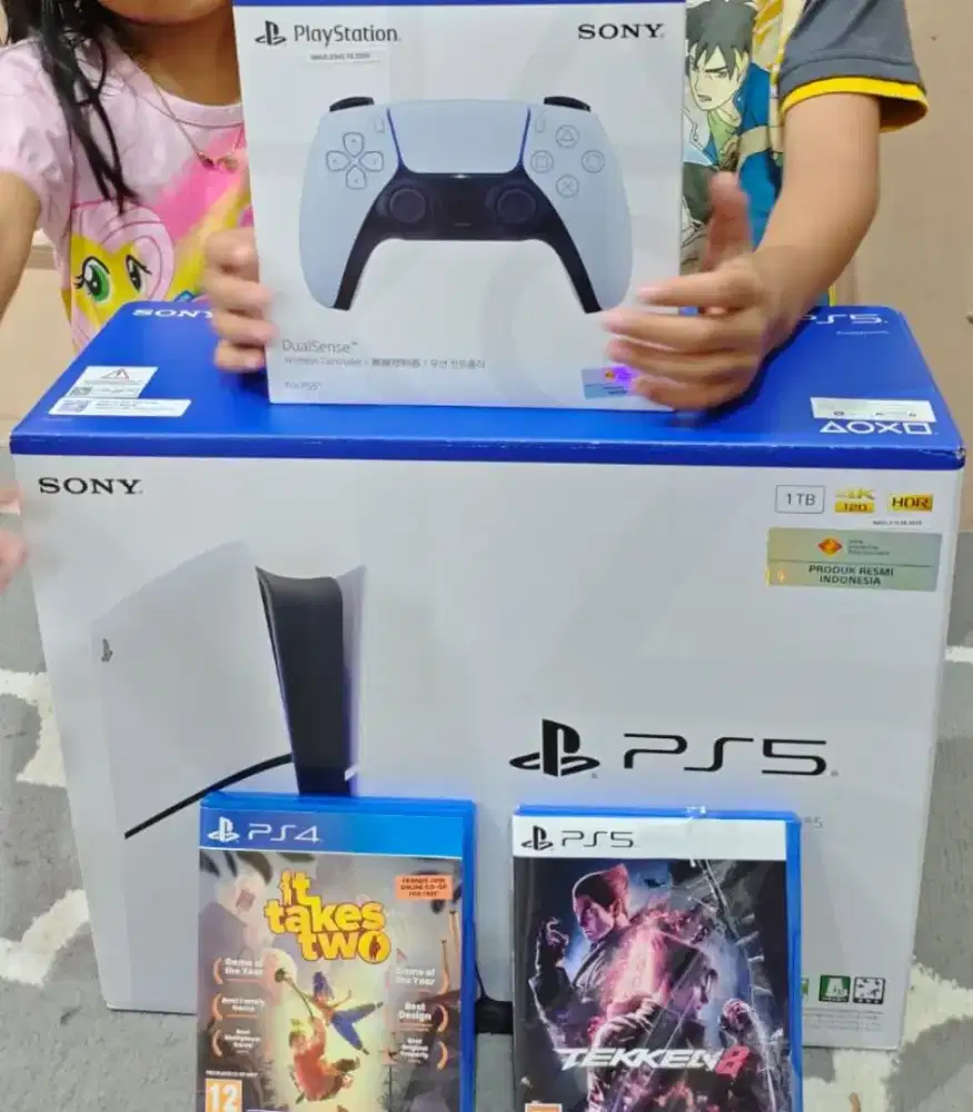 Jual PS5 slim disk 1 tb