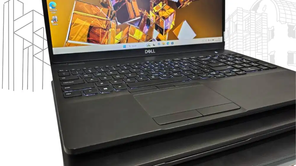 LAPTOP WORKSTATION DELL PRECISION 3541 — DUAL VGA & PERFORMANCE MANTAP