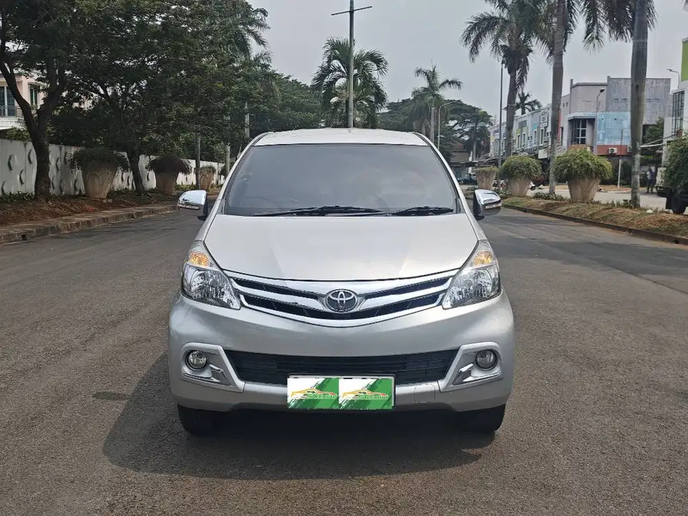 PROMO SPEKTAKULER DP 10JUTA  TOYOTA AVANZA 1.3 G AT 2013 SILVER