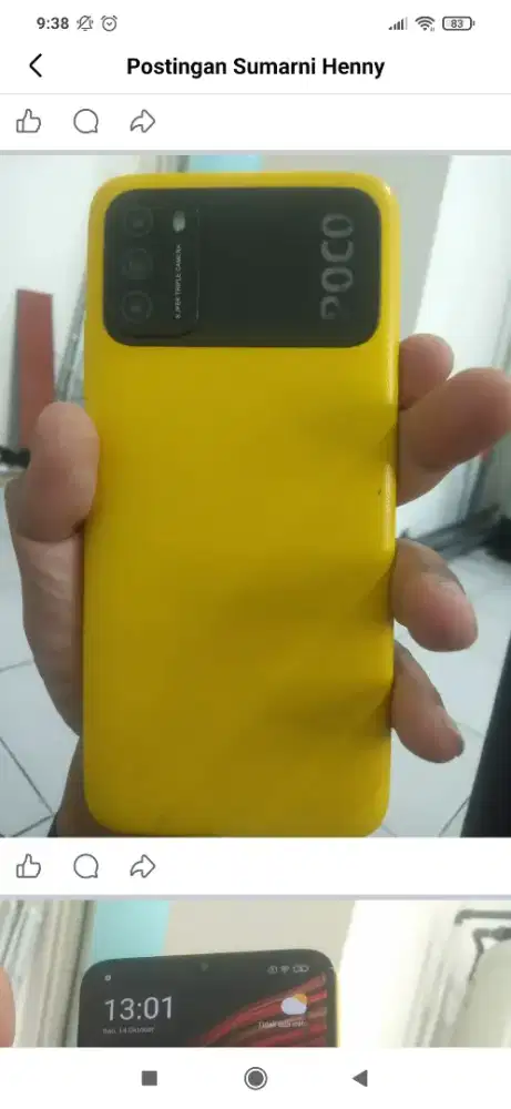 Jual hp poco m3