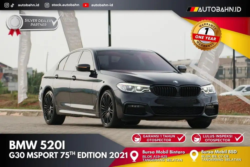 LIMITED EDITION! BMW 520i M Sport LCI (Edition 75th) 2021 (G30)