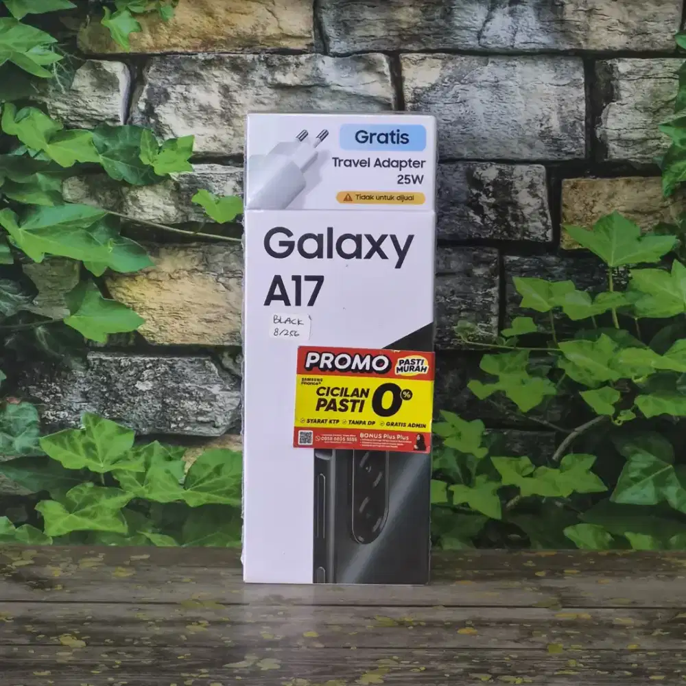 Samsung A17 bisa tanpa dp , bunga 0%