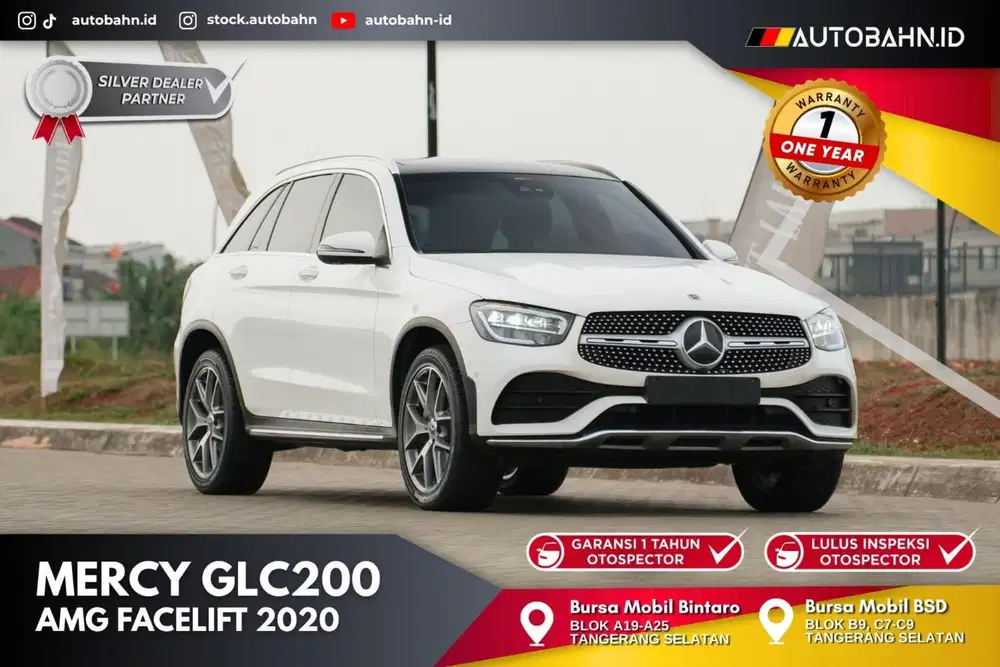 PAJAK PANJANG! Mercedes Benz GLC200 AMG Facelift 2020