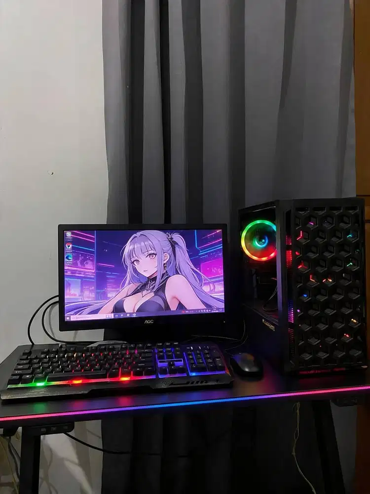KOMPUTER TINGGAL PAKE GAME