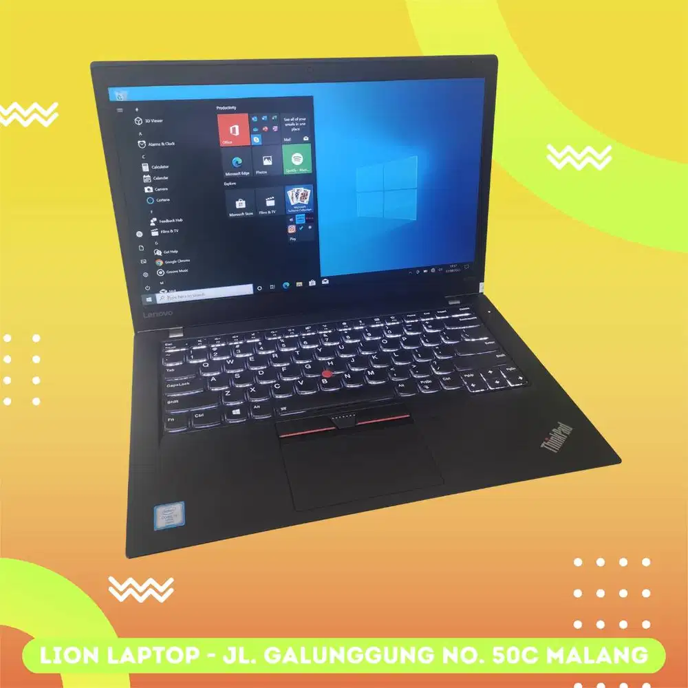 RAM 8GB SSD 256GB Core i5 SLIM Lenovo Thinkpad T470s [30|10]