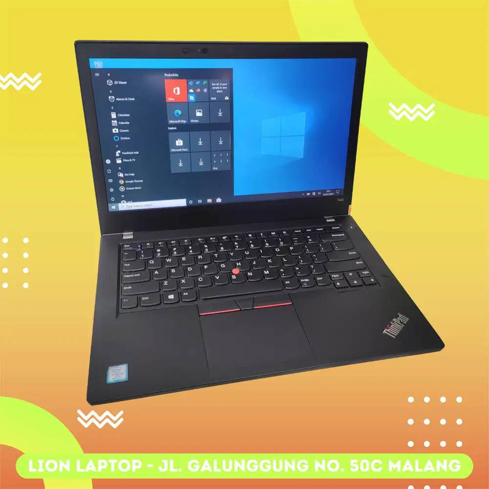RAM 8GB Core i5 gen 8 Lenovo Thinkpad T480 [30|10]