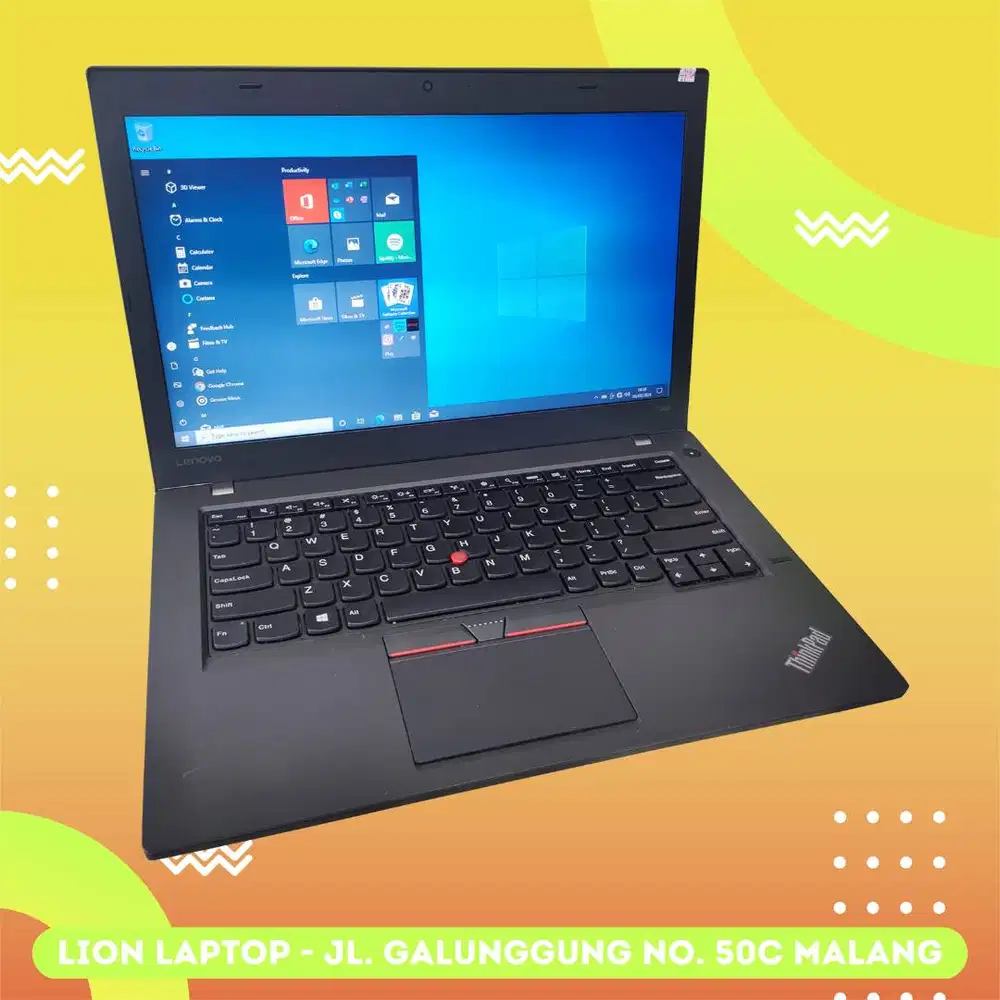 RAM 8GB Core i7 SSD 256GB Lenovo Thinkpad T460 [30|10]