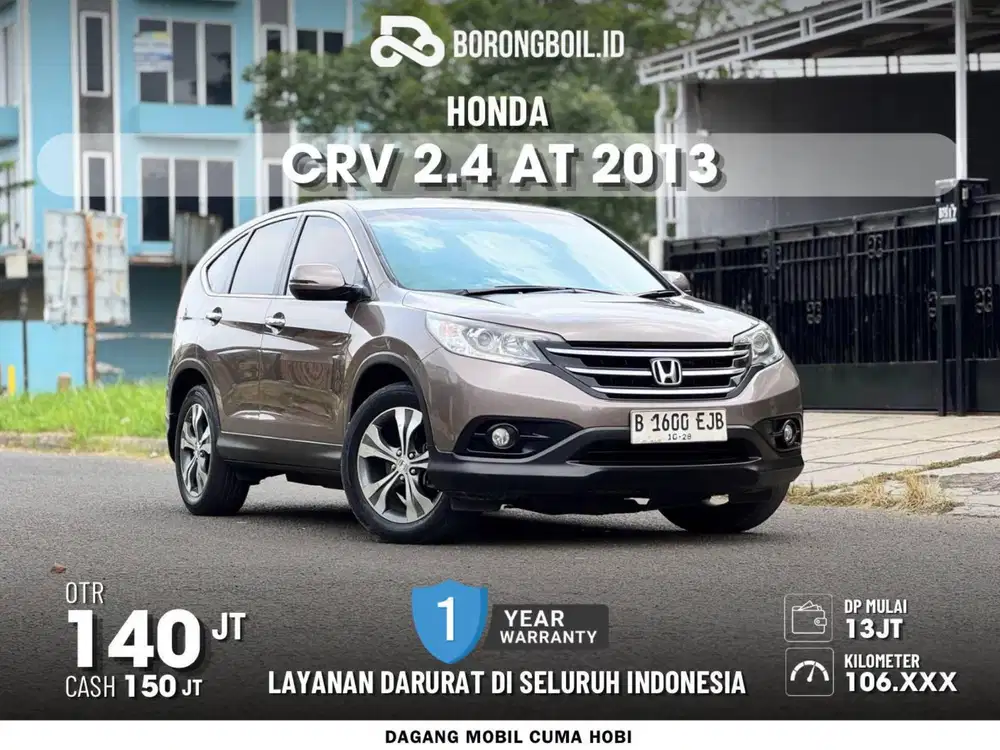 [Low KM] PAJAK FULL PANJANG || CRV 2.4 AT CKD 2013