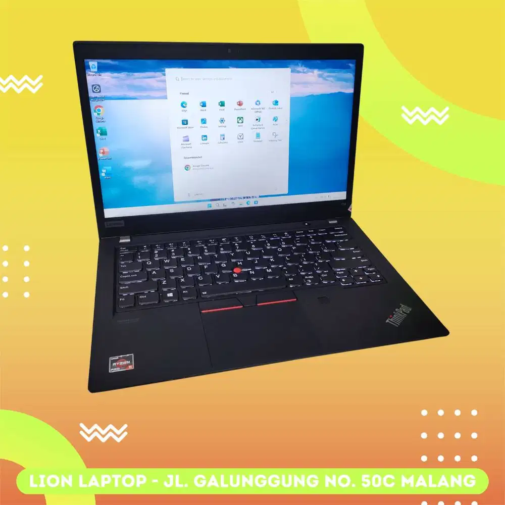 RAM 16GB AMD Ryzen 5 PRO SSD 256GB Lenovo Thinkpad T14 [30|10]