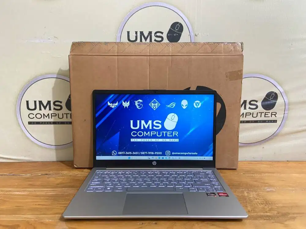 HP 14 -EM0033AU AMD RZYEN 3-7320U RAM 8GB SSD 256GB