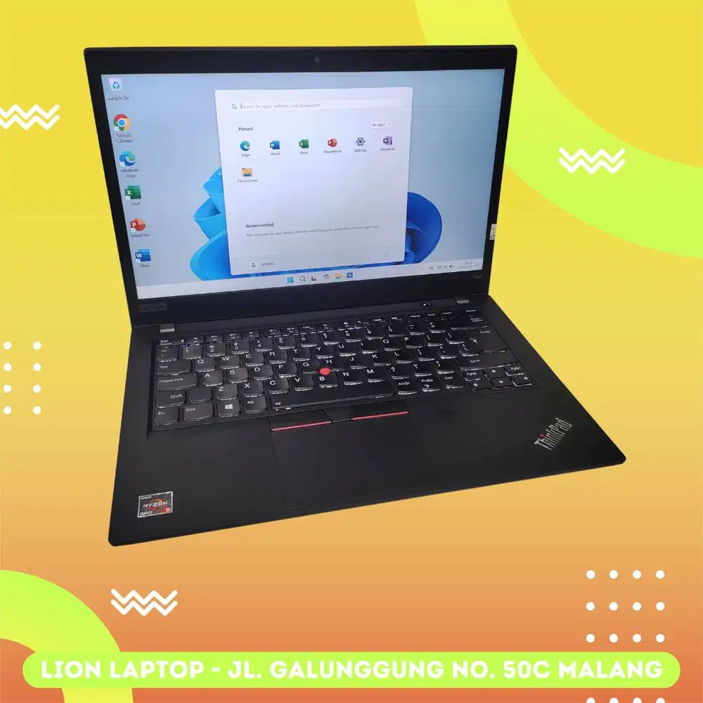 RAM 16GB AMD Ryzen 5 PRO VGA 2GB Lenovo Thinkpad T495 [30|10]