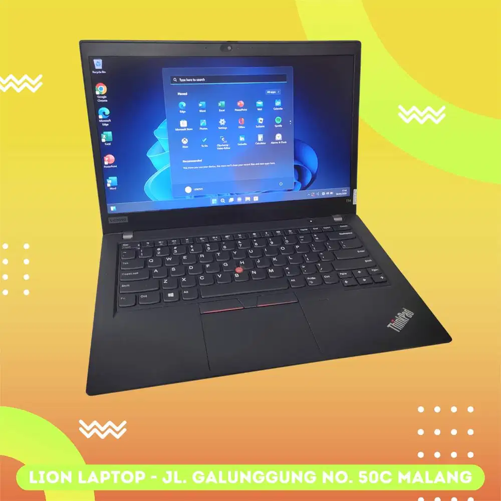 RAM 16GB Core i5 Gen 10 SSD 256GB Lenovo Thinkpad T14 gen 1 [30|10]