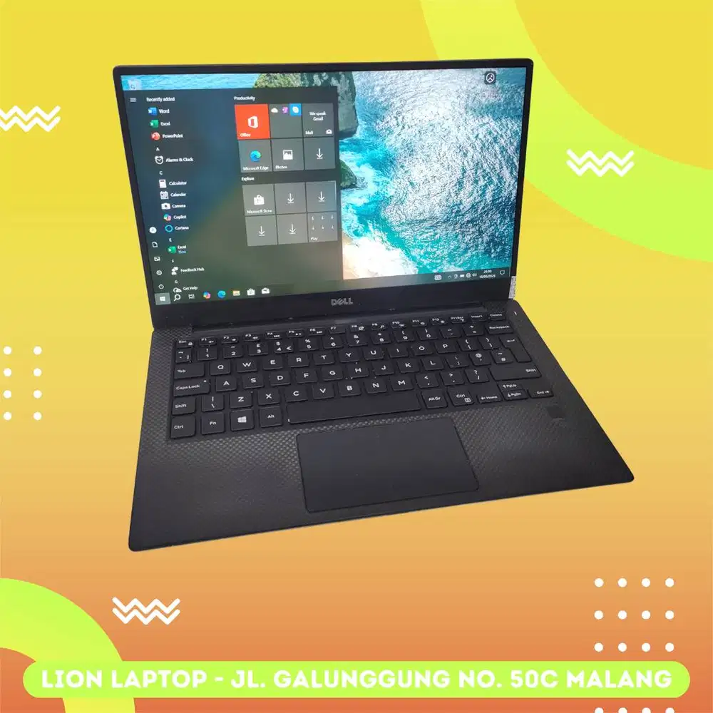 Slim & Ringan Core i7 RAM 8 SSD 256 DELL XPS 13 9360 [30|10]