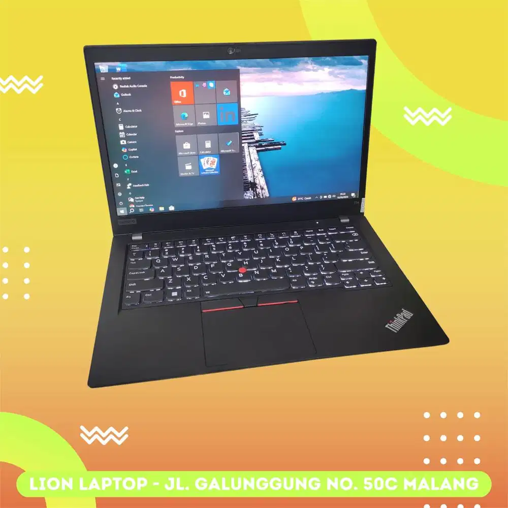 RYZEN 7 PRO-4750U (8 CORE) RAM 16GB Lenovo Thinkpad T14 [30|10]