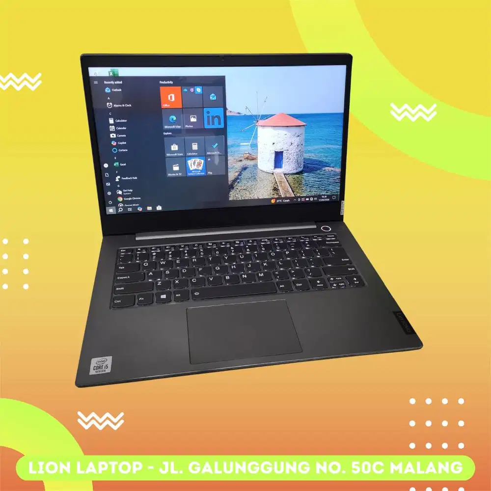 Core i5 Gen 10 SSD 256GB Slim Lenovo Thinkbook 14-IML [30|10]