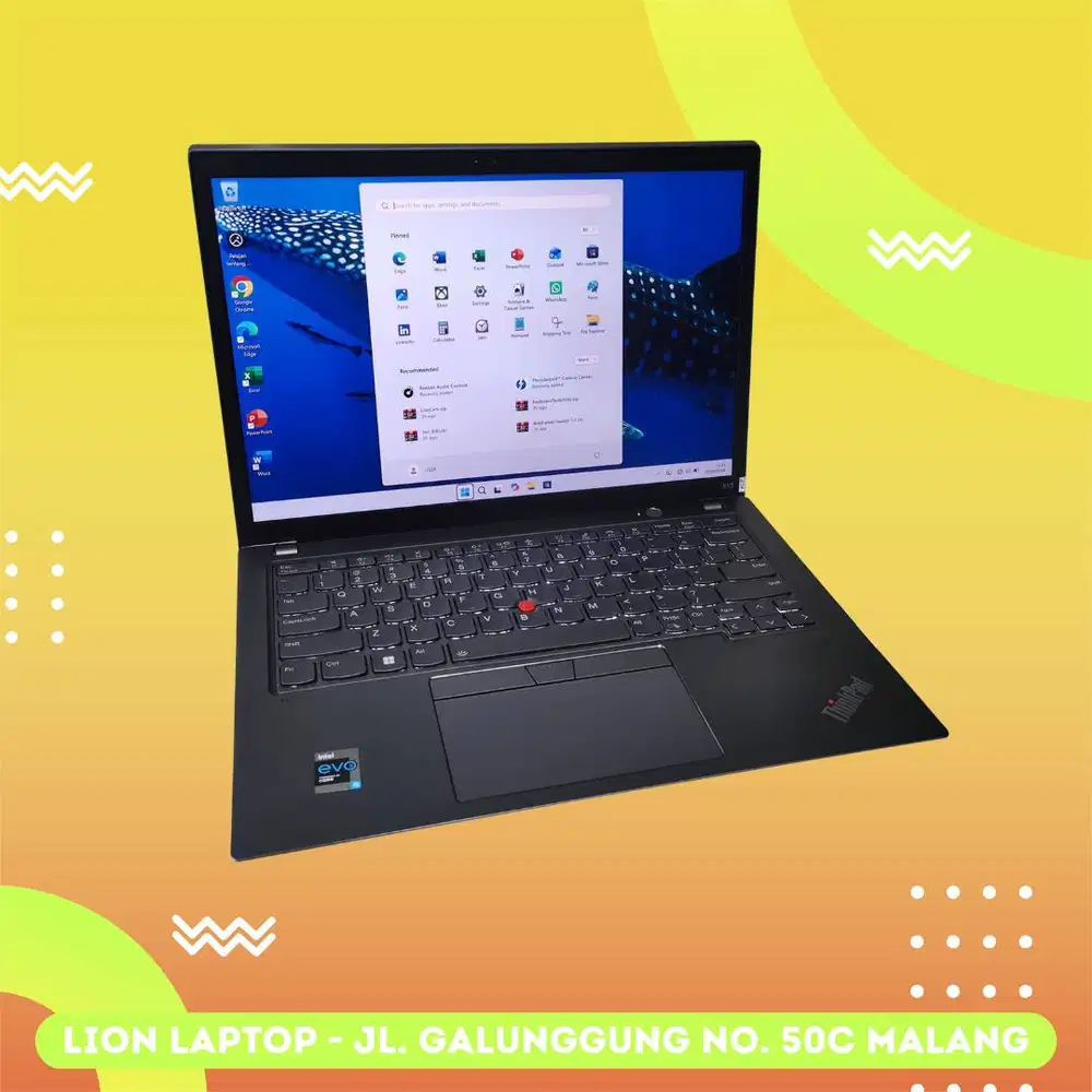 RAM 16GB i5 Gen 11 Body Auminium Lenovo Thinkpad X13 [30|10]