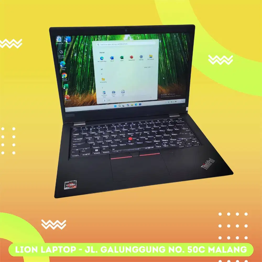 RAM 16GB Ryzen 7 5850U (8 CORE) Lenovo Thinkpad L13 [30|10]
