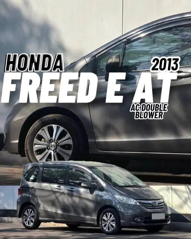 honda freed e at 2013 double blower kondisi sangat prima siap pakai