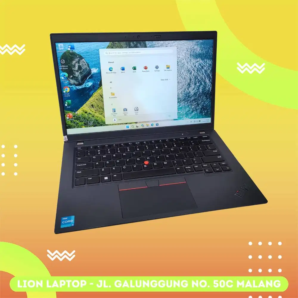 RAM 16GB Core i3 Gen 12 Lenovo Thinkpad L14 [30|10]