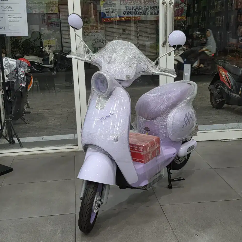 SEPEDA LISTRIK MURAH BISA KREDIT SYARAT KTP AJA TANPA DP