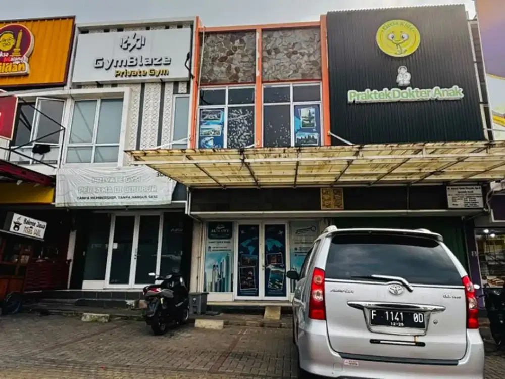 dijual ruko di tempat komersil yang pasti berkembang